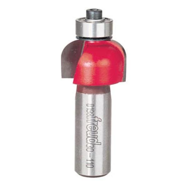 30-110 Cove Router Bit 1/2" SH 1" D 1/2" CL 1/4" R